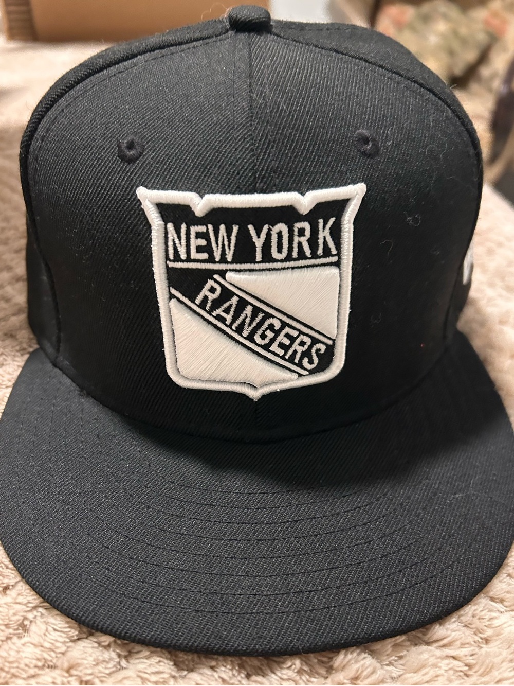New Era Black 59FIFTY 7 3/8 Fitted Cap